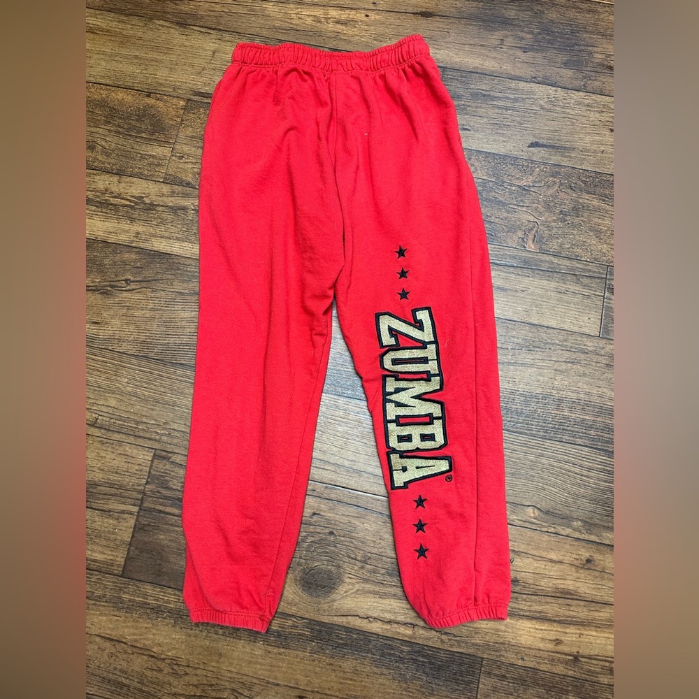 Zumba Fitness Kids Bold Red Joggers